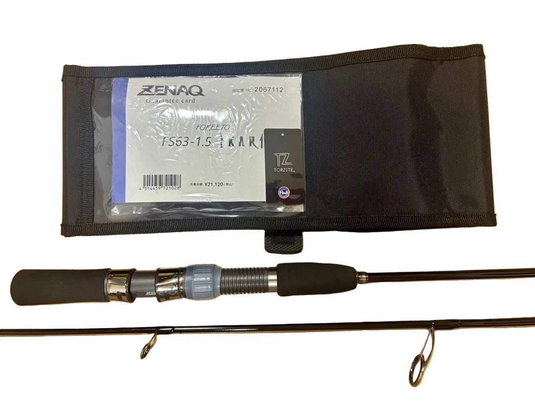 ZENAQ FOKEETO IKARI FS63-1.5 TZ' Jigging fishing Rod - almost unused