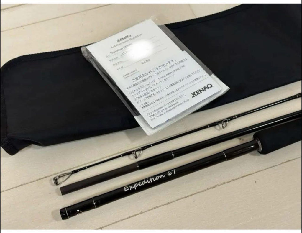 Zenaq Expedition EP 67S Spinning Rod Made in Japan - Used Like New
