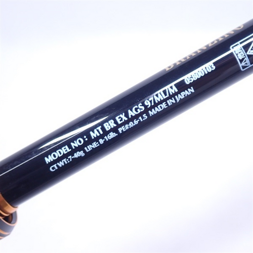 Daiwa 21 Morethan Branzino EX AGS 97ML/M Stream Lunker Custom Spinning Rod